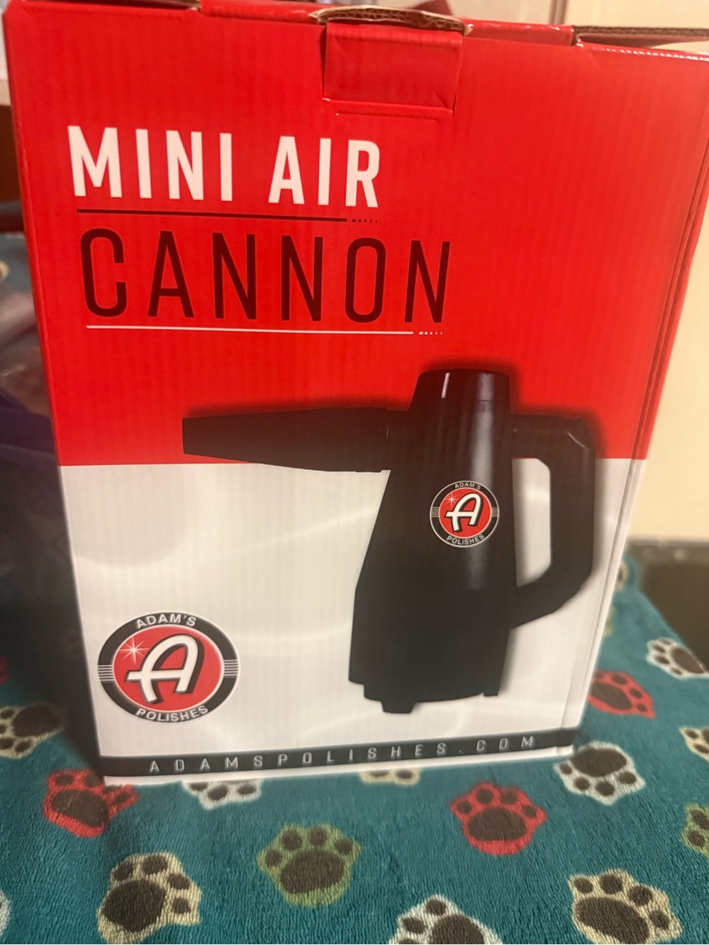 Adams Mini Air Cannon - Black and Red Box